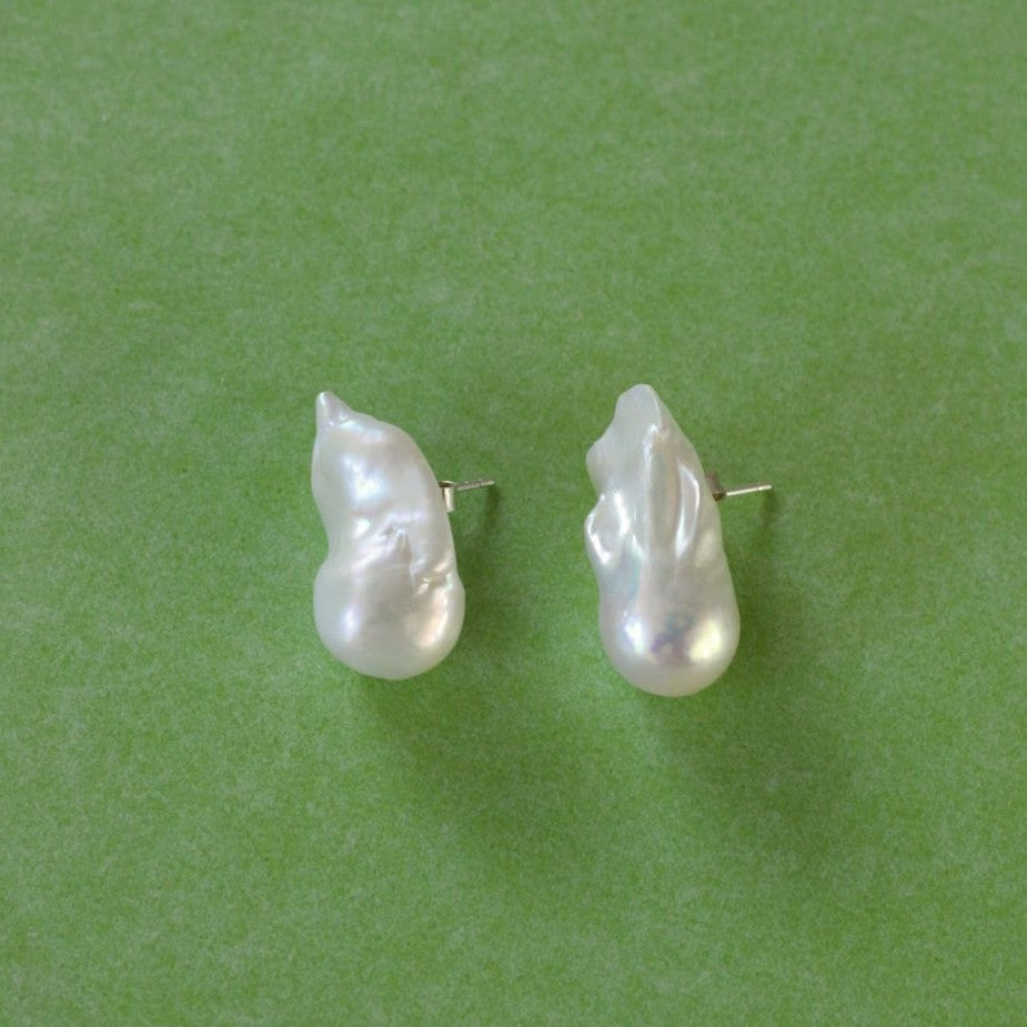 Baroque Pearl Studs