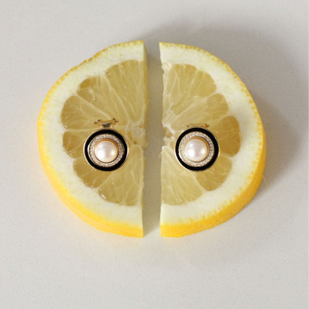 Vintage Pearl Clip-On