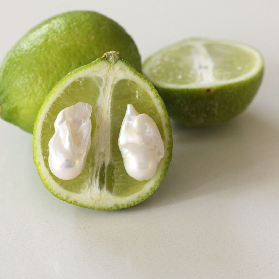 Baroque Pearl Studs