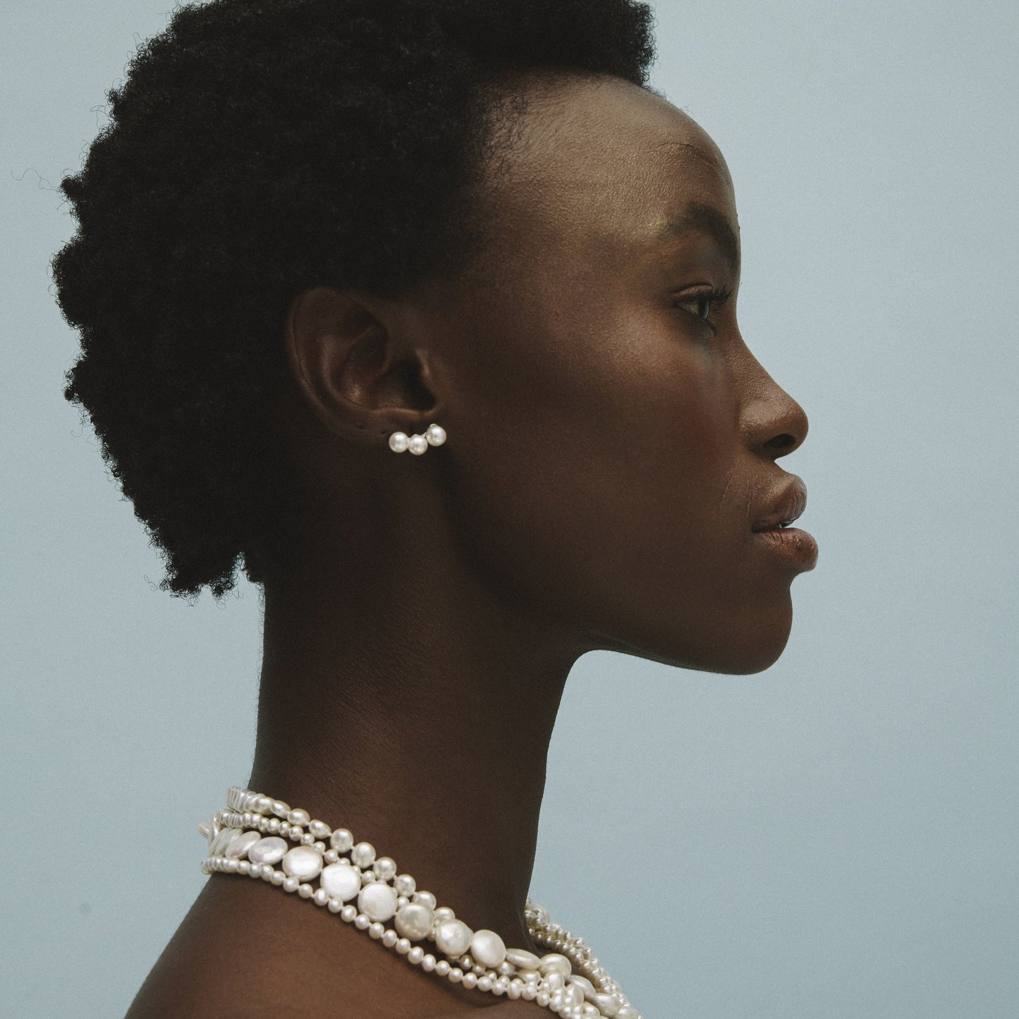 Trio Pearl Stud Earrings – From the Lullu Atelier