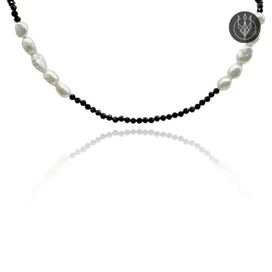 Black Spinel Pearl Necklace – From the Lullu Atelier