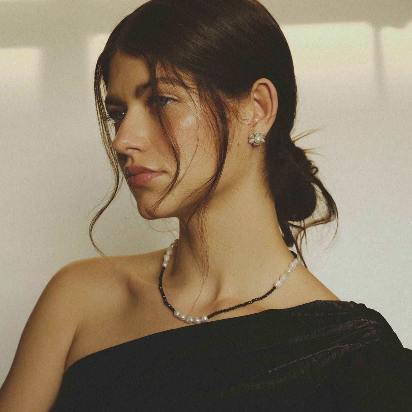 Black Spinel Pearl Necklace – From the Lullu Atelier