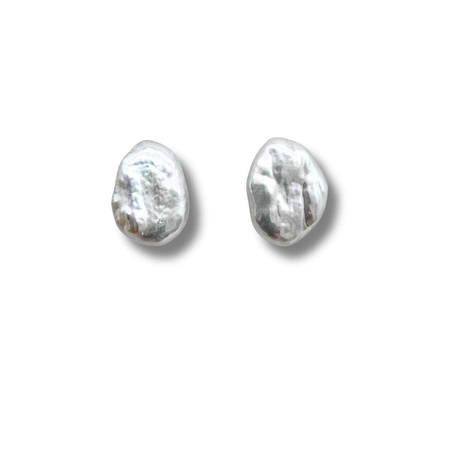 Oval Baroque Studs