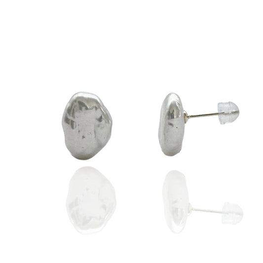 Oval Baroque Studs