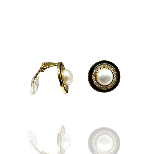 Vintage Pearl Clip-On