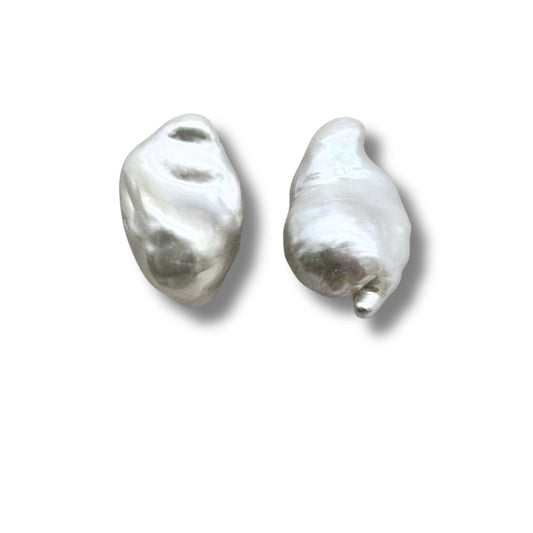 Baroque Pearl Studs