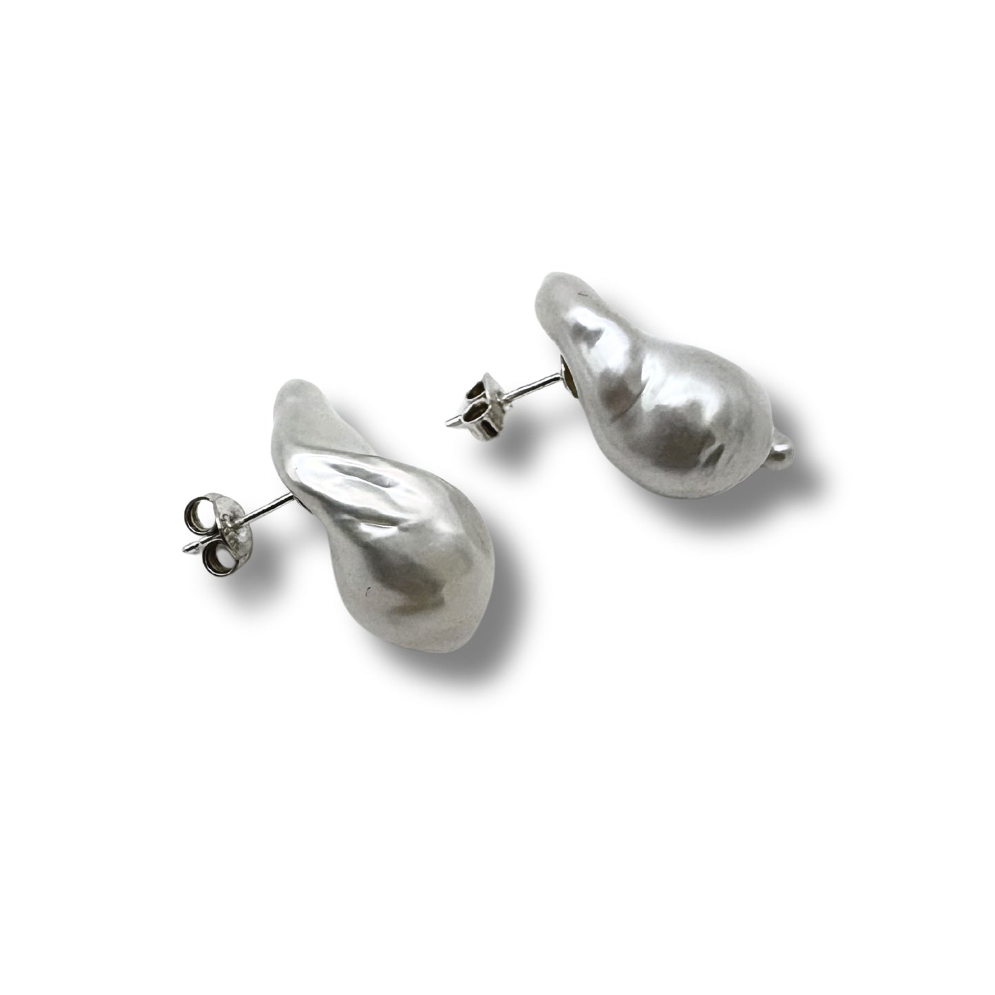 Baroque Pearl Studs