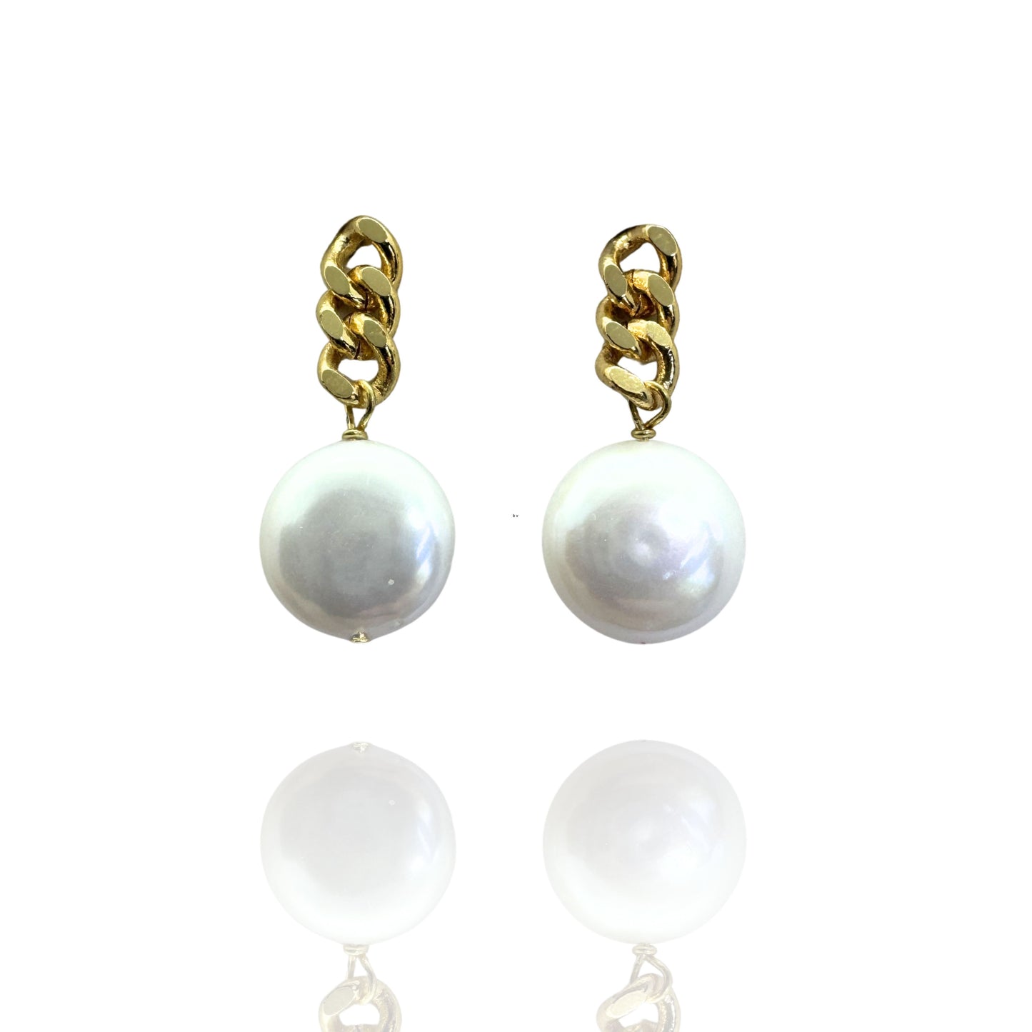 Chunky Pearl drop Earrings