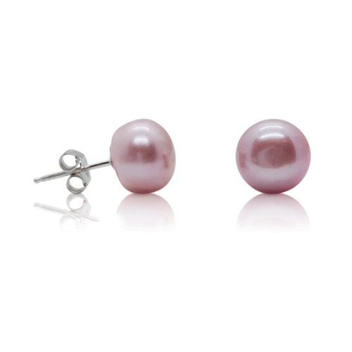 Pearl Stud Earrings 10mm