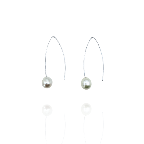 Pearl Threader Earring