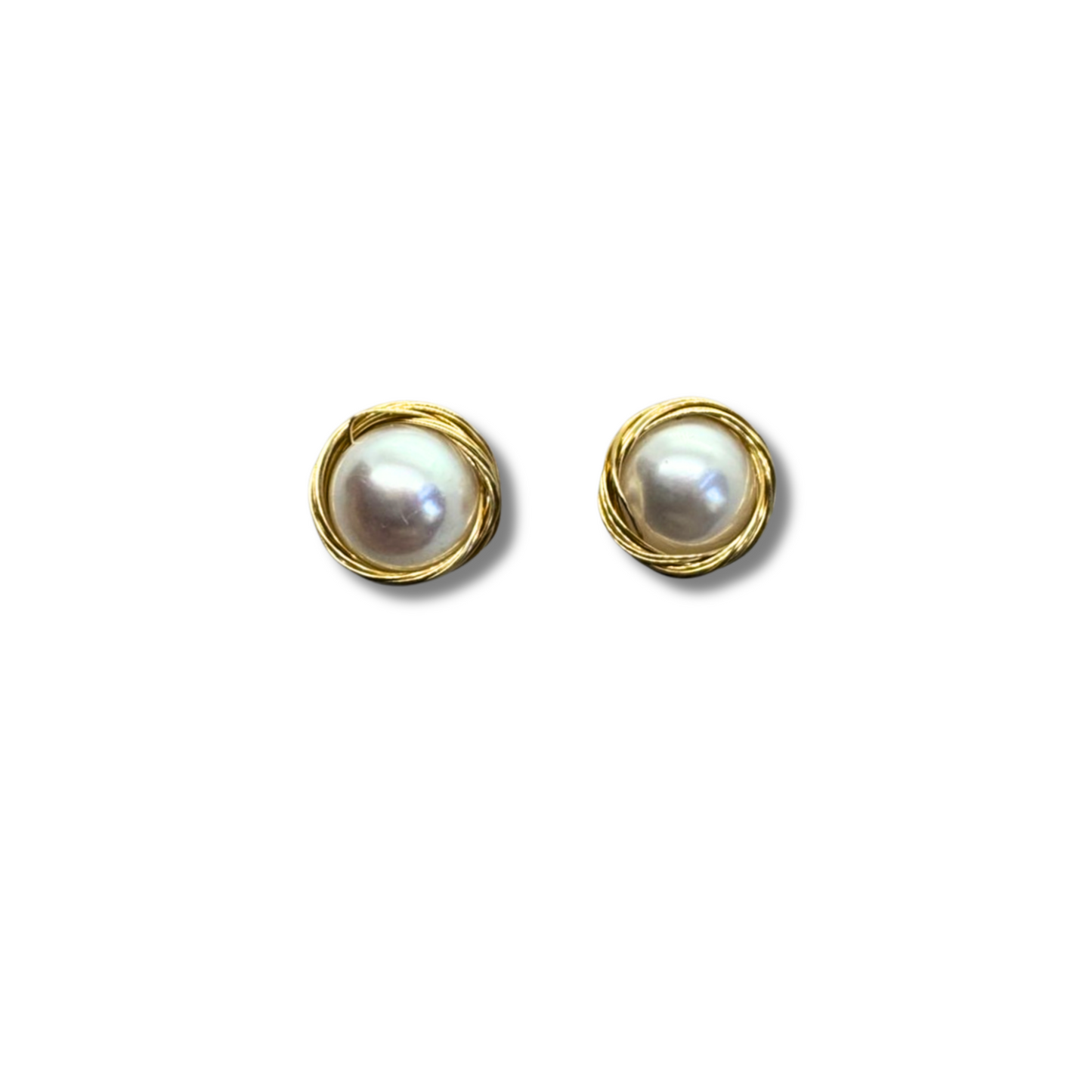 Gold Wire Studs